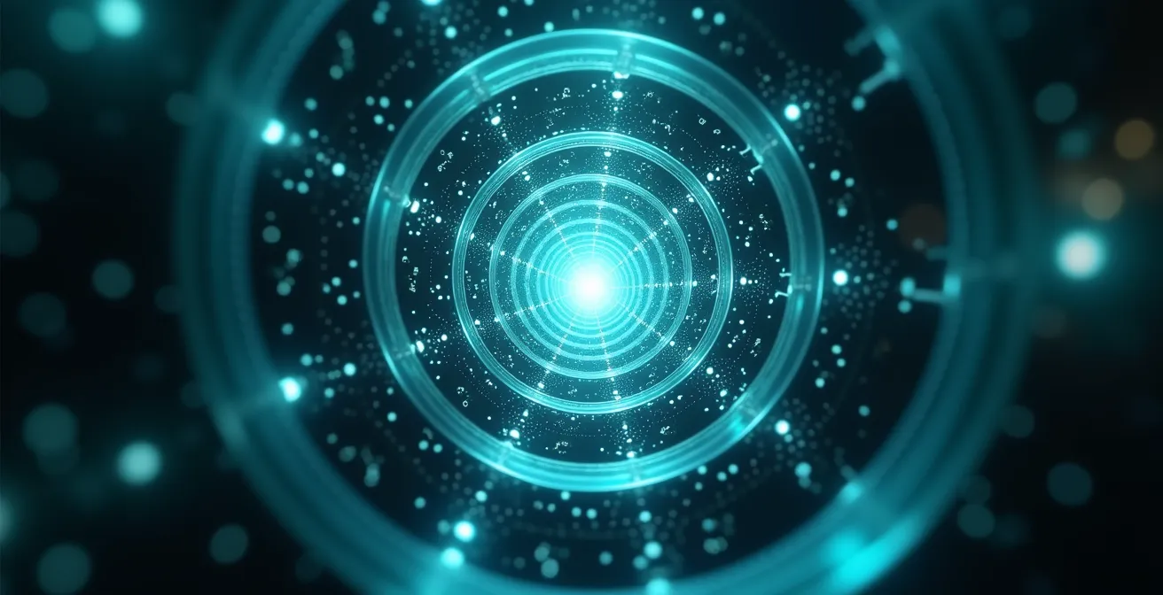 Vue en coupe d'un pipeline montrant la transition du gaz naturel vers l'hydrogène