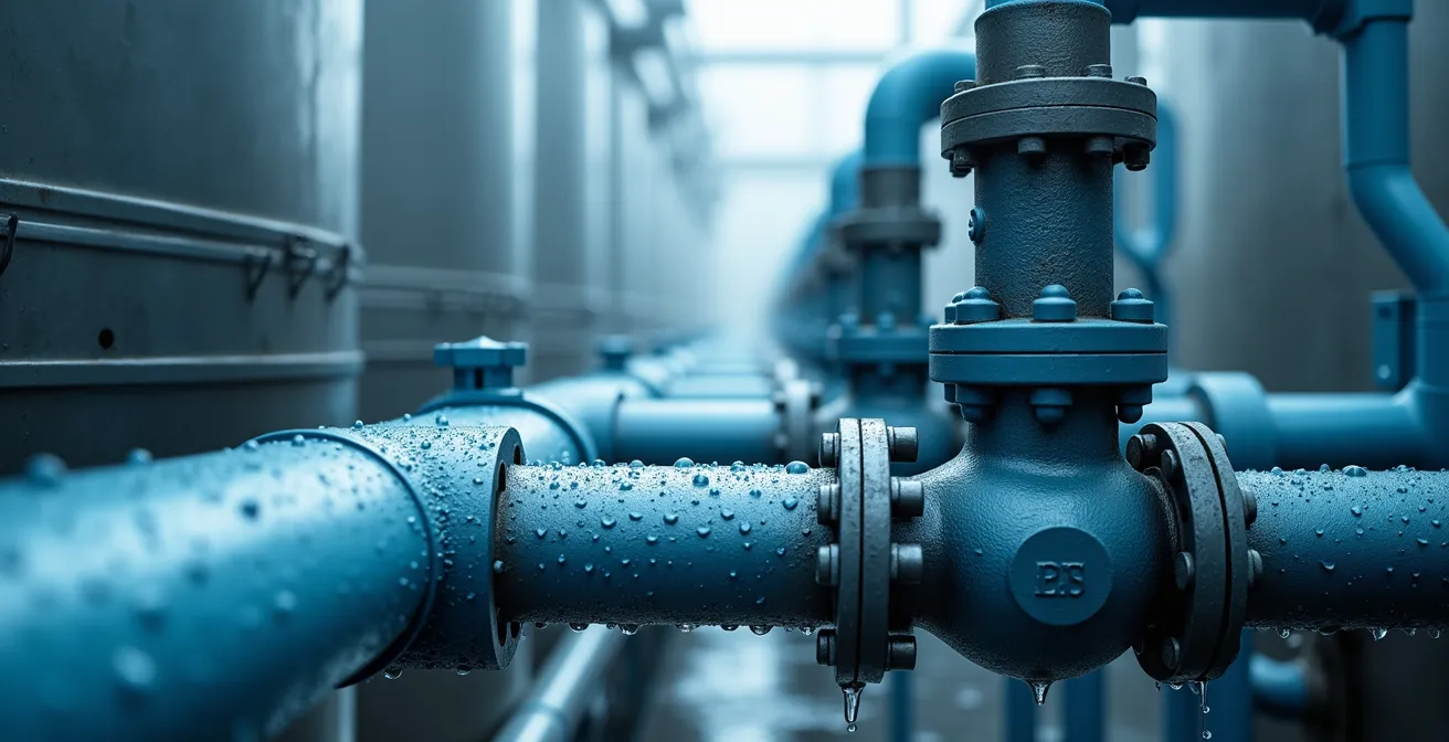 Installation de traitement et recyclage des eaux de fracturation dans un site pétrolier albertain